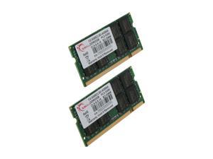 G.SKILL 4GB (2 x 2GB) 200-Pin DDR2 SO-DIMM DDR2 667 (PC2 5300) Dual Channel Kit Laptop Memory Model F2-5300CL5D-4GBSA G.SKILL 4GB (2 x 2GB) 200-Pin DDR2 SO-DIMM DDR2 667 (PC2 5300) Dual Channel Kit Laptop Memory Model F2-5300CL5D-4GBSA