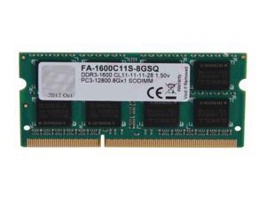 G.SKILL 8GB DDR3 1600 (PC3 12800) Memory for Apple Model FA-1600C11S-8GSQ G.SKILL 8GB DDR3 1600 (PC3 12800) Memory for Apple Model FA-1600C11S-8GSQ