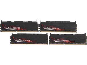G.SKILL Sniper Series 32GB (4 x 8GB) 240-Pin DDR3 SDRAM DDR3 2400 (PC3 19200) Desktop Memory Model F3-2400C11Q-32GSR G.SKILL Sniper Series 32GB (4 x 8GB) 240-Pin DDR3 SDRAM DDR3 2400 (PC3 19200) Desktop Memory Model F3-2400C11Q-32GSR