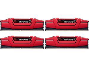 G.SKILL Ripjaws V Series 16GB (4 x 4GB) 288-Pin DDR4 SDRAM DDR4 2400 (PC4 19200) Desktop Memory Model F4-2400C15Q-16GVR G.SKILL Ripjaws V Series 16GB (4 x 4GB) 288-Pin DDR4 SDRAM DDR4 2400 (PC4 19200) Desktop Memory Model F4-2400C15Q-16GVR