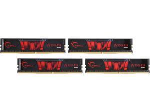 G.SKILL Aegis 16GB (4 x 4GB) 288-Pin DDR4 SDRAM DDR4 2400 (PC4 19200) Intel Z170 Platform / Intel X99 Platform Desktop Memory Model F4-2400C15Q-16GIS G.SKILL Aegis 16GB (4 x 4GB) 288-Pin DDR4 SDRAM DDR4 2400 (PC4 19200) Intel Z170 Platform / Intel X99 Platform Desktop Memory Model F4-2400C15Q-16GIS