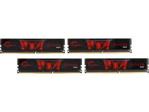 G.SKILL Aegis 32GB (4 x 8GB) 288-Pin DDR4 SDRAM DDR4 2400 (PC4 19200) Intel Z170 Platform / Intel X99 Platform Desktop Memory Model F4-2400C15Q-32GIS
F4-2400C15Q-32GIS G.SKILL Aegis 32GB (4 x 8GB) 288-Pin DDR4 SDRAM DDR4 2400 (PC4 19200) Intel Z170 Platform / Intel X99 Platform Desktop Memory Model F4-2400C15Q-32GIS
F4-2400C15Q-32GIS