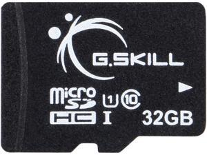 G.Skill 32GB microSDHC UHS-I/U1 Class 10 Memory Card with OTG (FF-TSDHC32GC-U1) G.Skill 32GB microSDHC UHS-I/U1 Class 10 Memory Card with OTG (FF-TSDHC32GC-U1)