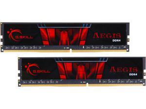 G.SKILL Aegis 16GB (2 x 8GB) 288-Pin DDR4 SDRAM DDR4 2666 (PC4 21300) Desktop Memory Model F4-2666C19D-16GIS G.SKILL Aegis 16GB (2 x 8GB) 288-Pin DDR4 SDRAM DDR4 2666 (PC4 21300) Desktop Memory Model F4-2666C19D-16GIS