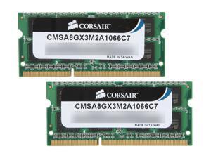 CORSAIR 8GB (2 x 4GB) DDR3 1066 (PC3 8500) Memory for Apple Model CMSA8GX3M2A1066C7 CORSAIR 8GB (2 x 4GB) DDR3 1066 (PC3 8500) Memory for Apple Model CMSA8GX3M2A1066C7