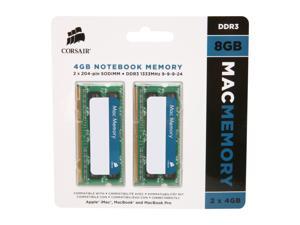 CORSAIR 8GB (2 x 4GB) DDR3 1333 (PC3 10600) Memory for Apple Model CMSA8GX3M2A1333C9 CORSAIR 8GB (2 x 4GB) DDR3 1333 (PC3 10600) Memory for Apple Model CMSA8GX3M2A1333C9