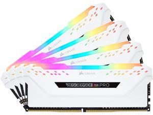 CORSAIR Vengeance RGB Pro 32GB (4 x 8GB) 288-Pin DDR4 DRAM DDR4 3600 (PC4 28800) Desktop Memory Model CMW32GX4M4C3600C18W CORSAIR Vengeance RGB Pro 32GB (4 x 8GB) 288-Pin DDR4 DRAM DDR4 3600 (PC4 28800) Desktop Memory Model CMW32GX4M4C3600C18W