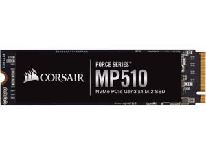 Corsair Force MP510 M.2 2280 480GB PCI-Express 3.0 x4, NVMe 1.3 3D TLC Internal Solid State Drive (SSD) CSSD-F480GBMP510 Corsair Force MP510 M.2 2280 480GB PCI-Express 3.0 x4, NVMe 1.3 3D TLC Internal Solid State Drive (SSD) CSSD-F480GBMP510