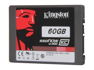 Kingston SSDNow KC300 SKC300S37A/60G 2.5" 60GB SATA III Enterprise Solid State Drive with Adapter