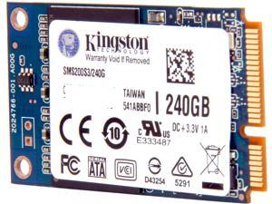 Kingston SSDNow mS200 mSATA 240GB SATA 6Gb/s Internal Solid State Drive (SSD) SMS200S3/240G Kingston SSDNow mS200 mSATA 240GB SATA 6Gb/s Internal Solid State Drive (SSD) SMS200S3/240G