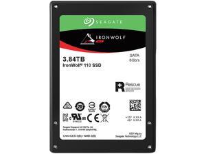 Seagate IronWolf 110 2.5" 3.84TB SATA III 3D TLC Internal Solid State Drive (SSD) ZA3840NM10011 Seagate IronWolf 110 2.5" 3.84TB SATA III 3D TLC Internal Solid State Drive (SSD) ZA3840NM10011