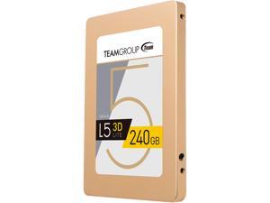 Team Group L5 LITE 3D 2.5" 240GB SATA III 3D NAND Internal Solid State Drive (SSD) T253TD240G3C101 Team Group L5 LITE 3D 2.5" 240GB SATA III 3D NAND Internal Solid State Drive (SSD) T253TD240G3C101