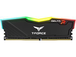 Team T-Force Delta RGB 8GB 288-Pin DDR4 SDRAM DDR4 2400 (PC4 19200) Desktop Memory Model TF3D48G2400HC15B01 Team T-Force Delta RGB 8GB 288-Pin DDR4 SDRAM DDR4 2400 (PC4 19200) Desktop Memory Model TF3D48G2400HC15B01