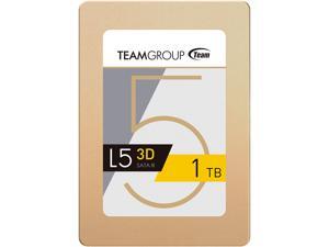 Team Group L5 3D 2.5" 1TB SATA III 3D NAND Internal Solid State Drive (SSD) T253TD001T3C101 Team Group L5 3D 2.5" 1TB SATA III 3D NAND Internal Solid State Drive (SSD) T253TD001T3C101