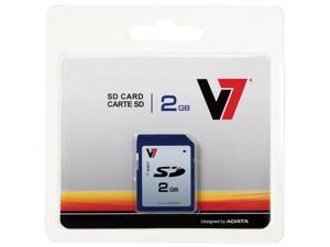 V7 VASD2GR-1N 2 GB Secure Digital (SD) Card - 1 Card - Retail V7 VASD2GR-1N 2 GB Secure Digital (SD) Card - 1 Card - Retail