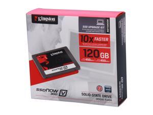 Kingston SSDNow V300 Series SV300S3N7A/120G 2.5" 120GB SATA III Internal Solid State Drive (SSD) Notebook Bundle Kit - Retail Kingston SSDNow V300 Series SV300S3N7A/120G 2.5" 120GB SATA III Internal Solid State Drive (SSD) Notebook Bundle Kit - Retail