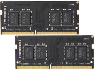 OLOy 16GB (2 x 8GB) 260-Pin DDR4 SO-DIMM DDR4 2400 (PC4 19200) Laptop Memory Model MD4S082417BZDC OLOy 16GB (2 x 8GB) 260-Pin DDR4 SO-DIMM DDR4 2400 (PC4 19200) Laptop Memory Model MD4S082417BZDC