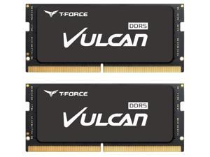 Team Vulcan 32GB (2 x 16GB) 262-Pin DDR5 SO-DIMM DDR5 5200 (PC5 41600) Laptop Memory Model FLBD532G5200HC38DC-S01