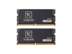 Team T-CREATE CLASSIC 32GB (2 x 16GB) 262-Pin DDR5 SO-DIMM DDR5 5600 (PC5 44800) Laptop Memory Model CTCCD532G5600HC46ADC-S01