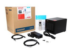 QNAP TS-451+ 4-Bay Next Gen Personal Cloud NAS, Intel 2.0GHz Quad-Core CPU with Media Transcoding QNAP TS-451+ 4-Bay Next Gen Personal Cloud NAS, Intel 2.0GHz Quad-Core CPU with Media Transcoding