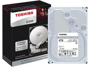 Toshiba X300 6TB Performance & Gaming Internal Hard Drive 7200 RPM SATA 6Gb/s 128MB Cache 3.5 inch - HDWE160XZSTA (RETAIL PACKAGE) Toshiba X300 6TB Performance & Gaming Internal Hard Drive 7200 RPM SATA 6Gb/s 128MB Cache 3.5 inch - HDWE160XZSTA (RETAIL PACKAGE)