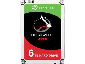 Seagate IronWolf 6TB NAS Hard Drive 7200 RPM 256MB Cache SATA 6.0Gb/s 3.5" Internal Hard Drive ST6000VN0033 Seagate IronWolf 6TB NAS Hard Drive 7200 RPM 256MB Cache SATA 6.0Gb/s 3.5" Internal Hard Drive ST6000VN0033