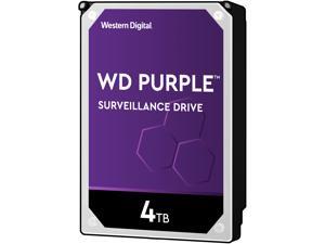 WD Purple 4TB Surveillance Hard Disk Drive - 5400 RPM Class SATA 6Gb/s 64MB Cache 3.5 Inch WD40PURZ WD Purple 4TB Surveillance Hard Disk Drive - 5400 RPM Class SATA 6Gb/s 64MB Cache 3.5 Inch WD40PURZ