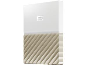 WD 2TB My Passport Ultra Portable Hard Drive USB 3.0 Model WDBTLG0020BGD-WESN White - Gold WD 2TB My Passport Ultra Portable Hard Drive USB 3.0 Model WDBTLG0020BGD-WESN White - Gold