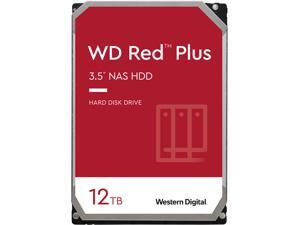 WD Red Plus 12TB NAS Hard Disk Drive - 5400 RPM Class SATA 6Gb/s, CMR, 256MB Cache, 3.5 Inch - WD120EFAX WD Red Plus 12TB NAS Hard Disk Drive - 5400 RPM Class SATA 6Gb/s, CMR, 256MB Cache, 3.5 Inch - WD120EFAX