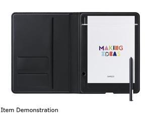 Wacom CDS610G Bamboo Folio, Small: Approximately A5 / Half Letter 5.51" x 8.50" ( (140 × 216 mm)) Active Area USB, Bluetooth Smart Wireless Bamboo Folio, Small Smart Pad Wacom CDS610G Bamboo Folio, Small: Approximately A5 / Half Letter 5.51" x 8.50" ( (140 × 216 mm)) Active Area USB, Bluetooth Smart Wireless Bamboo Folio, Small Smart Pad