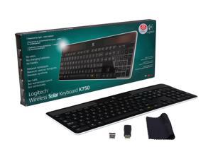 Logitech K750 2.4GHz Wireless Solar Powered Keyboard - Black Logitech K750 2.4GHz Wireless Solar Powered Keyboard - Black