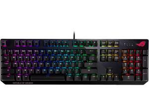 ASUS ROG Strix Scope RGB Mechanical Gaming Keyboard with Cherry MX Brown Switches, Aura Sync RGB Lighting, Quick-toggle Shortcut, 2X Wider Ergonomic Ctrl Key for Greater FPS Precision ASUS ROG Strix Scope RGB Mechanical Gaming Keyboard with Cherry MX Brown Switches, Aura Sync RGB Lighting, Quick-toggle Shortcut, 2X Wider Ergonomic Ctrl Key for Greater FPS Precision