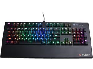 CyberPowerPC Syber SK100 RGB Mechanical Gaming Keyboard CyberPowerPC Syber SK100 RGB Mechanical Gaming Keyboard