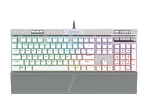 Corsair K70 RGB MK.2 SE Cherry MX Speed Mechanical Gaming Keyboard with RGB LED Backlit and White PBT Keycaps - CH-9109114-NA Corsair K70 RGB MK.2 SE Cherry MX Speed Mechanical Gaming Keyboard with RGB LED Backlit and White PBT Keycaps - CH-9109114-NA