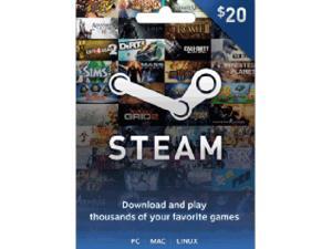 Steam Wallet Card $20 for PC Mac Linux (Physical Card) Steam Wallet Card $20 for PC Mac Linux (Physical Card)