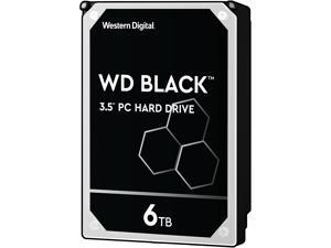 WD Black 6TB Performance Desktop Hard Disk Drive - 7200 RPM SATA 6Gb/s 256MB Cache 3.5 Inch - WD6003FZBX WD Black 6TB Performance Desktop Hard Disk Drive - 7200 RPM SATA 6Gb/s 256MB Cache 3.5 Inch - WD6003FZBX