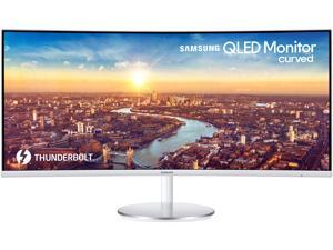 SAMSUNG LC34J791WTNXZA 34" 3440 x 1440 WQHD 2K Resolution 4ms 100Hz HDMI DisplayPort 2x Thunderbolt 3 AMD FreeSync Built-in Speakers Curved Quantum Dot Color Ultra Wide Screen Gaming Monitor SAMSUNG LC34J791WTNXZA 34" 3440 x 1440 WQHD 2K Resolution 4ms 100Hz HDMI DisplayPort 2x Thunderbolt 3 AMD FreeSync Built-in Speakers Curved Quantum Dot Color Ultra Wide Screen Gaming Monitor