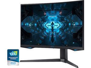 SAMSUNG LC32G75TQSNXZA 32" (Actual size 31.5") QHD 2560 x 1440 (2K) 1 ms (GTG) 240 Hz HDMI, 2xDisplayPort, USB G-Sync Compatible Curved Gaming Monitor SAMSUNG LC32G75TQSNXZA 32" (Actual size 31.5") QHD 2560 x 1440 (2K) 1 ms (GTG) 240 Hz HDMI, 2xDisplayPort, USB G-Sync Compatible Curved Gaming Monitor