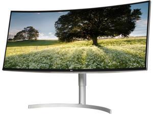 LG 38BK95C-W Black/Silver 38" Class Curved 21:9 UltraWide IPS WQHD+ HDR AMD FreeSync Monitor, sRGB 99%, 300 cd/m2, HDMI, DisplayPort, USB Type-C, Tilt, Height Adjustable, VESA Compatible LG 38BK95C-W Black/Silver 38" Class Curved 21:9 UltraWide IPS WQHD+ HDR AMD FreeSync Monitor, sRGB 99%, 300 cd/m2, HDMI, DisplayPort, USB Type-C, Tilt, Height Adjustable, VESA Compatible