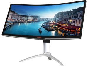 AOC AGON AG352UCG 35” Curved Gaming Monitor, G-SYNC, WQHD (3440x1440), VA Panel, 100Hz, 4ms, Height Adjustable, DisplayPort, HDMI, USB 3.0 AOC AGON AG352UCG 35” Curved Gaming Monitor, G-SYNC, WQHD (3440x1440), VA Panel, 100Hz, 4ms, Height Adjustable, DisplayPort, HDMI, USB 3.0