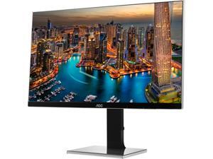 AOC U2777PQU 27" UHD 3840 x 2160 (4K) 5ms 60 Hz D-Sub, DVI, HDMI, DisplayPort, MHL, USB Built-in Speakers 4K UHD Professional IPS Monitor AOC U2777PQU 27" UHD 3840 x 2160 (4K) 5ms 60 Hz D-Sub, DVI, HDMI, DisplayPort, MHL, USB Built-in Speakers 4K UHD Professional IPS Monitor