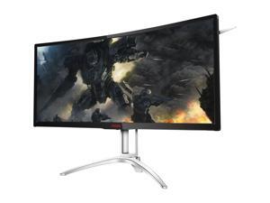 AOC AGON AG352UCG6 35" Ultimate Curved Gaming Monitor, 1800R curvature, Ultra WQHD 3440x1440 VA panel, NVIDIA G-SYNC, 120Hz, 4ms, Height Adjustable, DisplayPort/HDMI, USB 3.0 hub AOC AGON AG352UCG6 35" Ultimate Curved Gaming Monitor, 1800R curvature, Ultra WQHD 3440x1440 VA panel, NVIDIA G-SYNC, 120Hz, 4ms, Height Adjustable, DisplayPort/HDMI, USB 3.0 hub