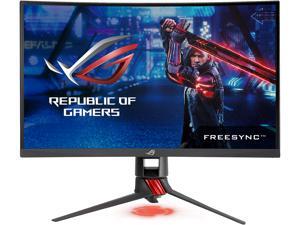 ASUS ROG Strix XG27VQ 27" Full HD 1920 x 1080 FreeSync 144Hz Curved Gaming Monitors with Aura RGB Lighting, Height, and Swift Adjustable ASUS ROG Strix XG27VQ 27" Full HD 1920 x 1080 FreeSync 144Hz Curved Gaming Monitors with Aura RGB Lighting, Height, and Swift Adjustable