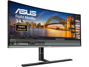 ASUS ProArt PA34VC 34" Curved Monitor UWQHD 100Hz HDR-10 IPS Eye Care, Thunderbolt 3, DisplayPort 1.2, HDMI 2.0b ASUS ProArt PA34VC 34" Curved Monitor UWQHD 100Hz HDR-10 IPS Eye Care, Thunderbolt 3, DisplayPort 1.2, HDMI 2.0b