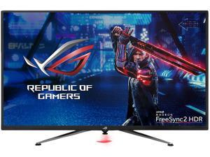 ASUS ROG Strix XG438Q 43" 3840 x 2160 4K Resolution 4ms 120Hz 3xHDMI DisplayPort FreeSync Flicker Free HDR 600 Remote Control Built-in Speakers Backlit LED Gaming Monitor ASUS ROG Strix XG438Q 43" 3840 x 2160 4K Resolution 4ms 120Hz 3xHDMI DisplayPort FreeSync Flicker Free HDR 600 Remote Control Built-in Speakers Backlit LED Gaming Monitor