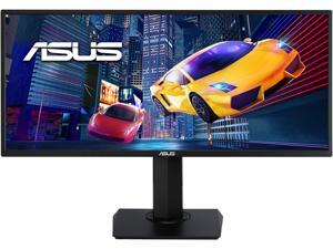 ASUS VP348QGL 34" Quad HD 3440 x 1440 75Hz 4ms 2xHDMI DisplayPort Adaptive-SYNC/FreeSync HDR-10 Blue Light Filter Flicker Free Asus Eye Care Built-in Speakers Ultra Wide Backlit LED Gaming Monitor ASUS VP348QGL 34" Quad HD 3440 x 1440 75Hz 4ms 2xHDMI DisplayPort Adaptive-SYNC/FreeSync HDR-10 Blue Light Filter Flicker Free Asus Eye Care Built-in Speakers Ultra Wide Backlit LED Gaming Monitor