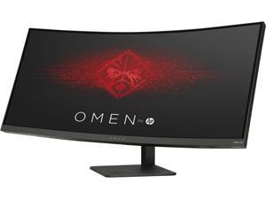 HP Omen X 35" 4ms (GTG) 100 Hz NVIDIA G-Sync 2K Ultra WQHD Curved LED Backlight Monitor, 3440 × 1440, 2500:1, 300 cd/m2, HDMI, USB, Tilt, Height, VESA Mountable HP Omen X 35" 4ms (GTG) 100 Hz NVIDIA G-Sync 2K Ultra WQHD Curved LED Backlight Monitor, 3440 × 1440, 2500:1, 300 cd/m2, HDMI, USB, Tilt, Height, VESA Mountable