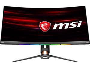 MSI Optix MPG341CQR 34" 3440x1440 UWHD 3K 144Hz 1ms 2xHDMI DisplayPort USB Type-C AMD FreeSync HDR 400 Tilt Swivel Height Adjustable Backlit LED Curved Gaming Monitor MSI Optix MPG341CQR 34" 3440x1440 UWHD 3K 144Hz 1ms 2xHDMI DisplayPort USB Type-C AMD FreeSync HDR 400 Tilt Swivel Height Adjustable Backlit LED Curved Gaming Monitor