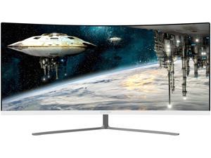 Viotek GN34CW 34" White 21:9 Ultrawide Curved QHD Gaming Monitor, 100Hz, 1440p, FreeSync, FTS/RTS , VESA mount Viotek GN34CW 34" White 21:9 Ultrawide Curved QHD Gaming Monitor, 100Hz, 1440p, FreeSync, FTS/RTS , VESA mount