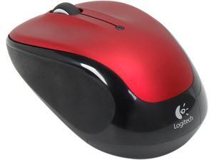 Logitech M325 RF Wireless Optical 1000dpi Mouse, Red, 910-002651 Logitech M325 RF Wireless Optical 1000dpi Mouse, Red, 910-002651